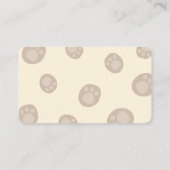 Babyduschbücher für Niedliche Babys Begleitkarte (Rückseite)