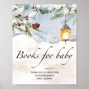 Babyduschbücher für Säuglinge Poster