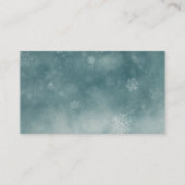 Babyduschbücher für Snowflake Begleitkarte (Rückseite)