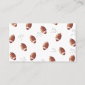 Babyduschbücher für Watercolor Begleitkarte (Rückseite)