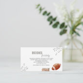 Babyduschbücher für Watercolor Begleitkarte (Stehend Vorderseite)