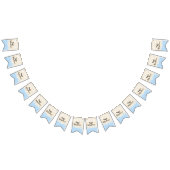 Babyduschcreme/Blue Mobile, Frack-Banner Wimpelkette (Alle)