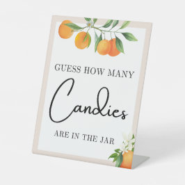 Babyduschdekoration neutrale Geschlechtstablette Sockelschild