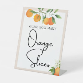 Babyduschdekoration neutrale Geschlechtstablette Sockelschild