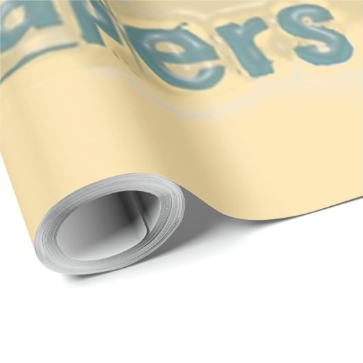 Babyduschdiapiere Geschenkpapier (Rolleneckpunkt)