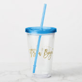 Babydusche Acryltrinkbecher (Rückseite)