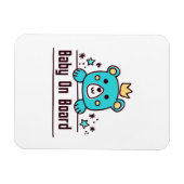 Babydusche an Bord Magnet (Horizontal)