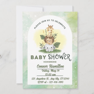 Babydusche Ansammlung Einladung