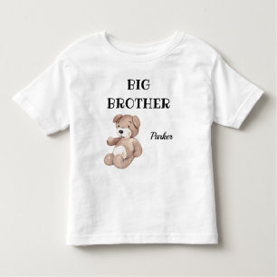 Babydusche Atreifen Big Brother 2T bis 5-6T Junge Kleinkind T-shirt