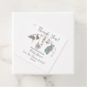 Babydusche Aufgeregt Geschenkanhänger (Beispiel)