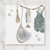 Babydusche Aufgeregt Geschenkanhänger (Rückseite)