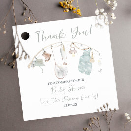 Babydusche Aufgeregt Geschenkanhänger