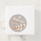 Babydusche aus Cotton Branch Geschenkanhänger (Beispiel)