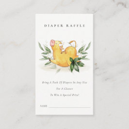 Babydusche aus dem Windelheber Begleitkarte