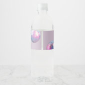 Babydusche aus der Mama Wasserflaschenetikett (Rückseite)