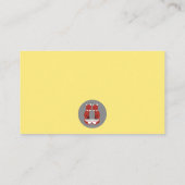 Babydusche aus Gelbbvögeln - Buchungsanfrage Begleitkarte (Rückseite)