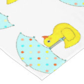 Babydusche aus Gummi mit Regenschirm Tischdecke (Schrägansicht)