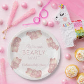 Babydusche aus Gummy Bear Girl Pappteller (Party)