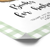 Babydusche aus Kartoffeln - Bücher für Kinder Poster (Ecke)