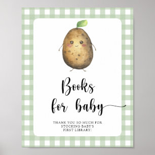 Babydusche aus Kartoffeln - Bücher für Kinder Poster