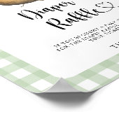 Babydusche aus Kartoffeln - Windelraffinerie Poster (Ecke)