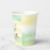 Babydusche aus Llama und Teddy Bear Pappbecher (Links)