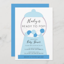 Babydusche aus neuem Boy Blue Gumball