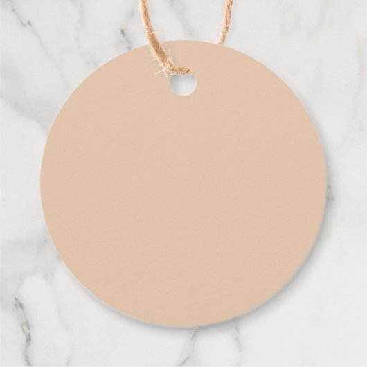 Babydusche aus Pampas-Gras Geschenkanhänger (Rückseite)