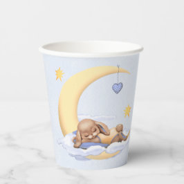 Babydusche aus Papier. Pappbecher