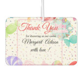 Babydusche Autolufterfrischer (Vorderseite)