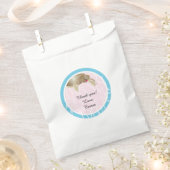 Babydusche, Baby Sea Turtle, Pink/Blue Geschenktütchen (Ausgeschnitten)