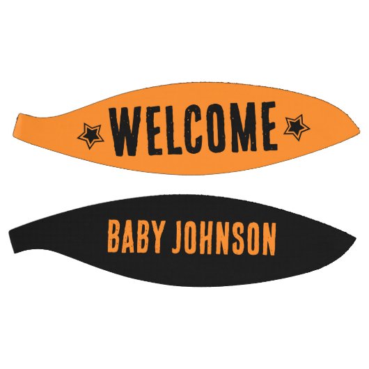 Babydusche Basketball WillkommensAutogramm Keepake (Panele)