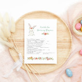 Babydusche beendet die Kinderzimmer-Rhymes-Spielka Einladung