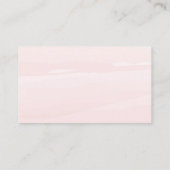 Babydusche Begleitkarte (Rückseite)