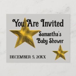 Babydusche Begrüßung Superstar Einladung