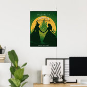 Babydusche Begrüßungspposter - Elphaba & Glinda Poster (Heimbüro)