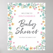 Babydusche Begrüßungszeichen