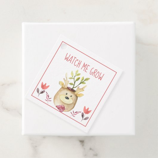 Babydusche beobachtet mich beim Wachsen von Waldla Geschenkanhänger (Beispiel)