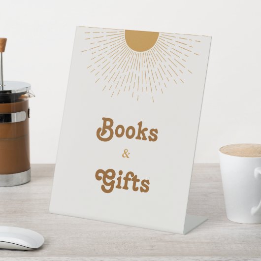 Babydusche Beschriftung, Party Dekoration Geschenk Sockelschild (In SItu)