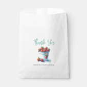 Babydusche bevorzugt Bags Wasserfarbenbeeren Geschenktütchen (Vorderseite)