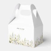 Babydusche bevorzugt Boxen. Geschenkschachtel (Rückseite)