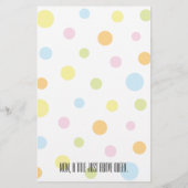 Babydusche BINGO Beach Ball Flyer (Hinten)