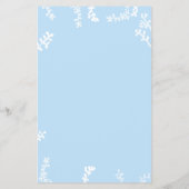 Babydusche BINGO "Blue/Cream Turtle" Flyer (Hinten)