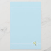 Babydusche BINGO "Blue Green Dolphin" Flyer (Hinten)