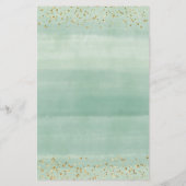 Babydusche Bingo Cactus Floral Taco 'bout Liebe (Rückseite)