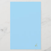 Babydusche BINGO "Glittery Castle" Flyer (Hinten)