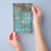 Babydusche BINGO "Gold Baby Dolphin" Flyer (Handgriff)