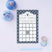 Babydusche Bingo, HirschBaby-Dusche Flyer (Einzeln)