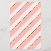 Babydusche Bingo, kleine Prinzessin Flyer (Hinten)