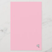 Babydusche BINGO "Pink Dolphin" Flyer (Hinten)